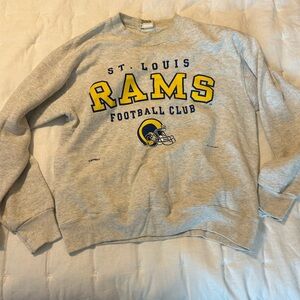 Vintage ‘93 St Louis Rams crew neck size Medium